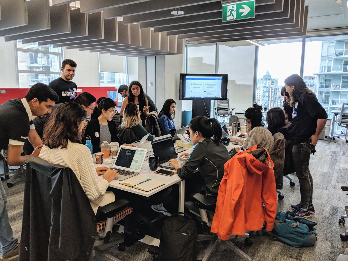 acheung105's tweet image. we have excited learners and lots of @Accenture mentors for #LLCCodeDay! today we're learning how to make browser extensions in Chrome #javascript #ladieslearningcode @learningcodeyvr @learningcode 🌐👩💻