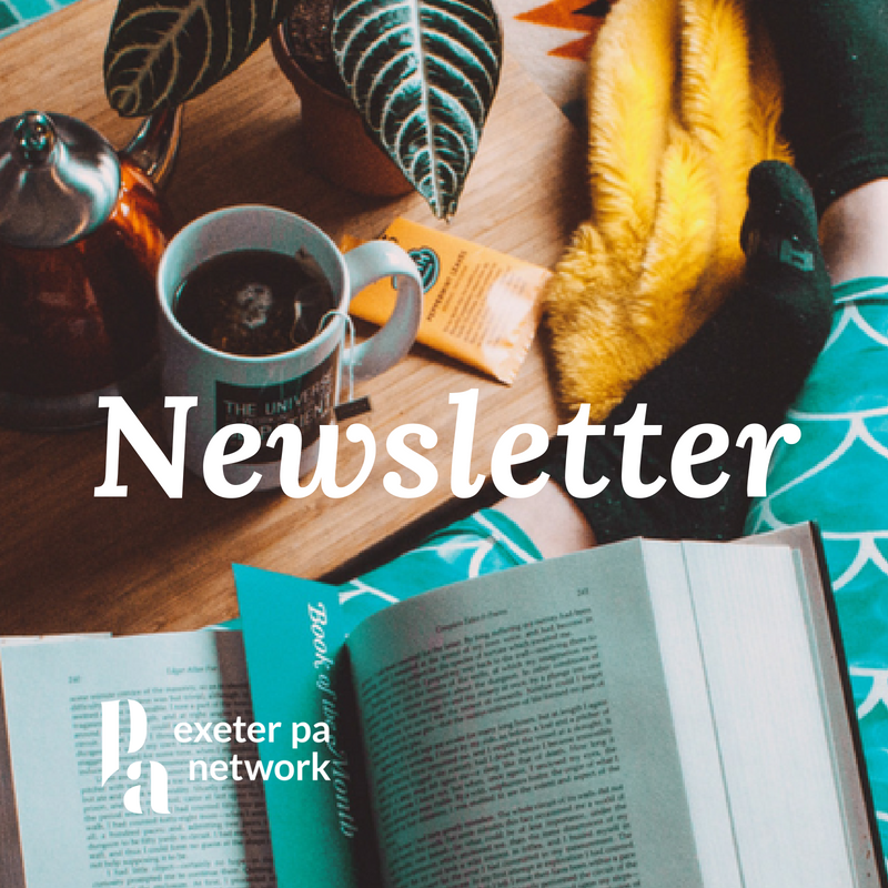 ExeterPANetwork's tweet photo. Have you seen our latest #ExeterPA Newsletter? Check it out here>> https://t.co/y5eBG5sbzr #PAs #VAs #EAs #PAPower https://t.co/AAxXFotHva