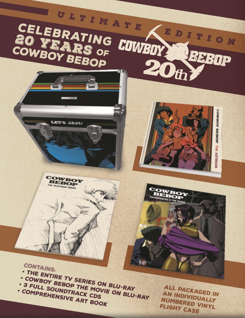 All The Anime Otaku News The Ultimate Edition Will Contain All Three Soundtrack Cds From The Cowboy Bebop Tv Series Twitter