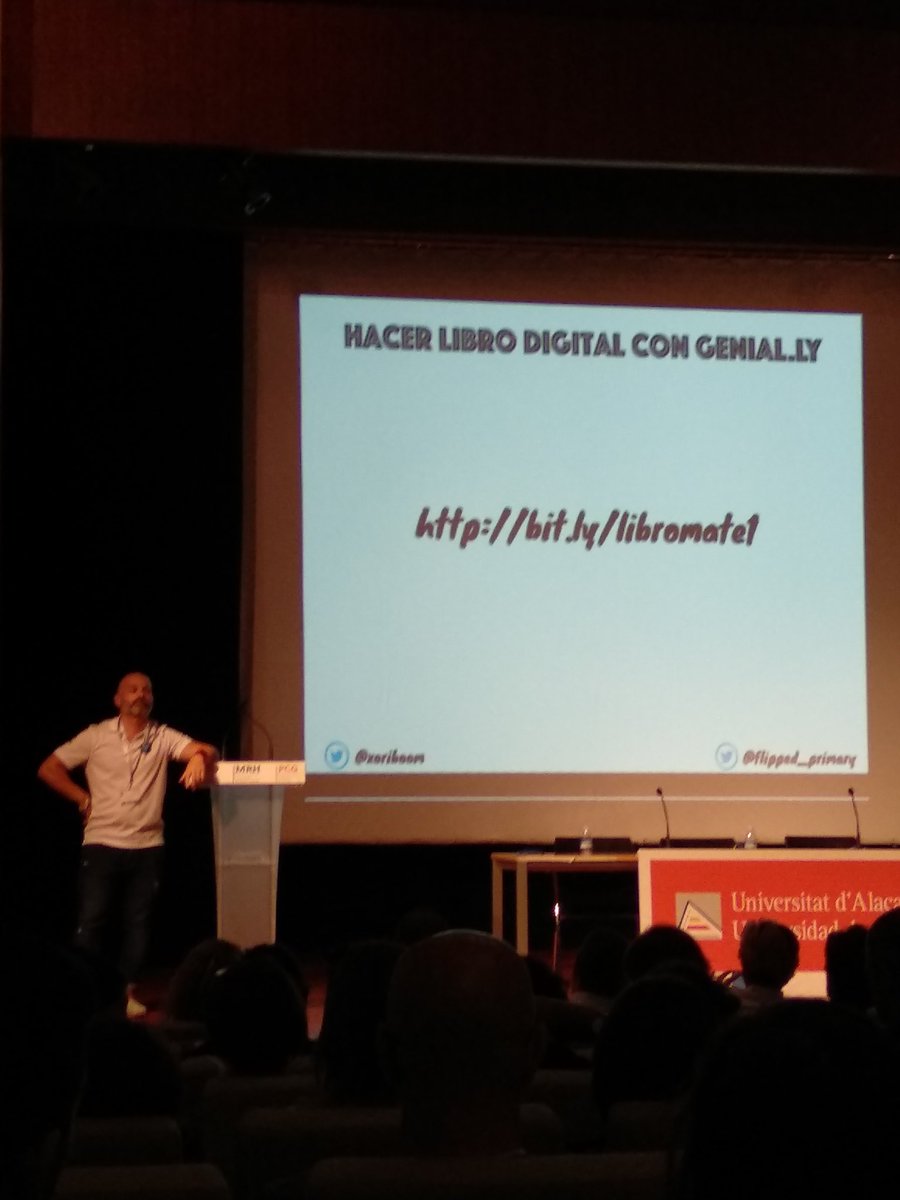 Bravo <a href="/xoriboom/">Miguel Ángel Azorín</a> una gran ponencia, motivadora y llena de innovación. Gracias por compartir tu trabajo. Aquí tenéis un libro creado con <a href="/genially_es/">Genially (Español)</a> de mates por él.