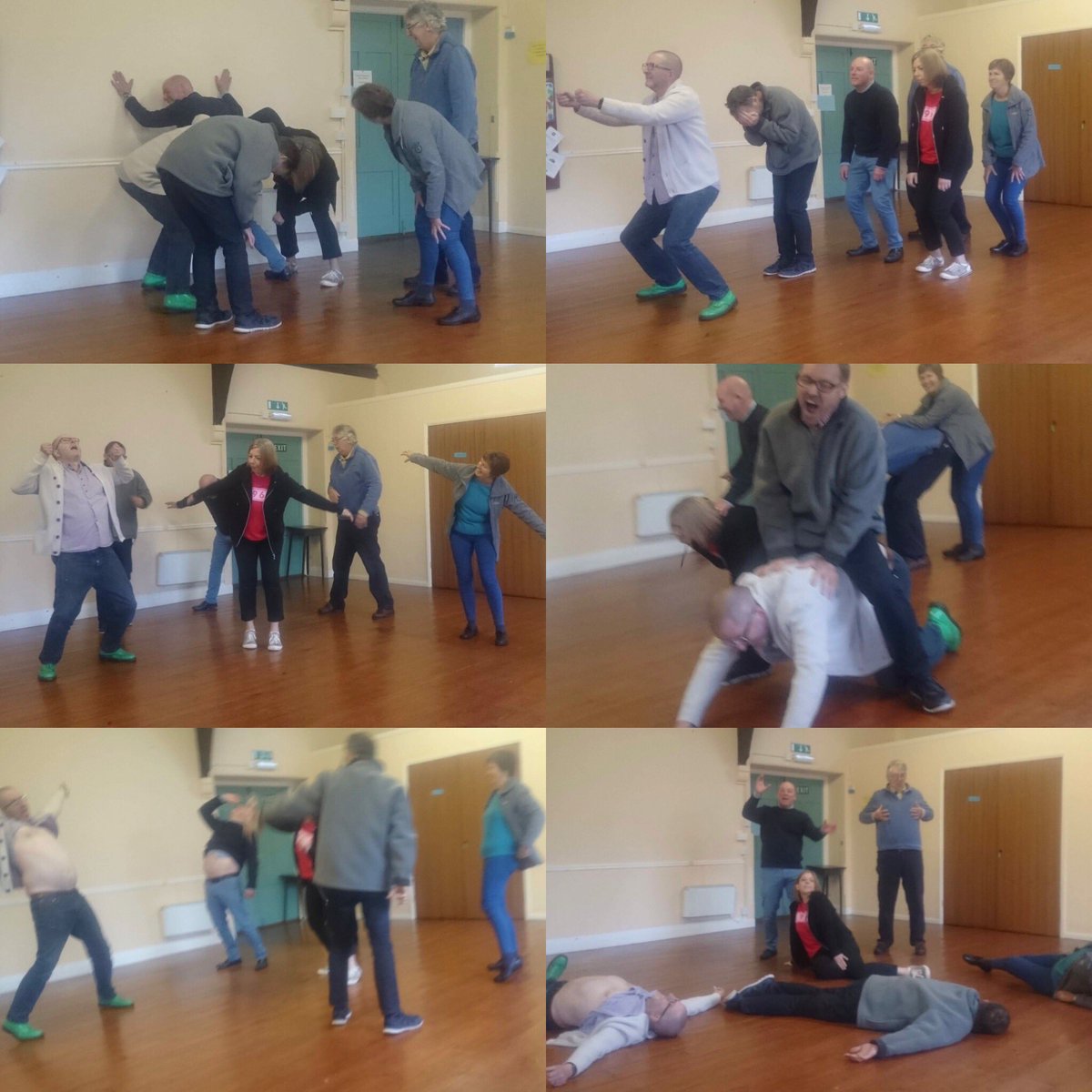 Great fun in our workshop today with Dave from <a href="/HOFtheatre/">House of Fun Theatre</a>