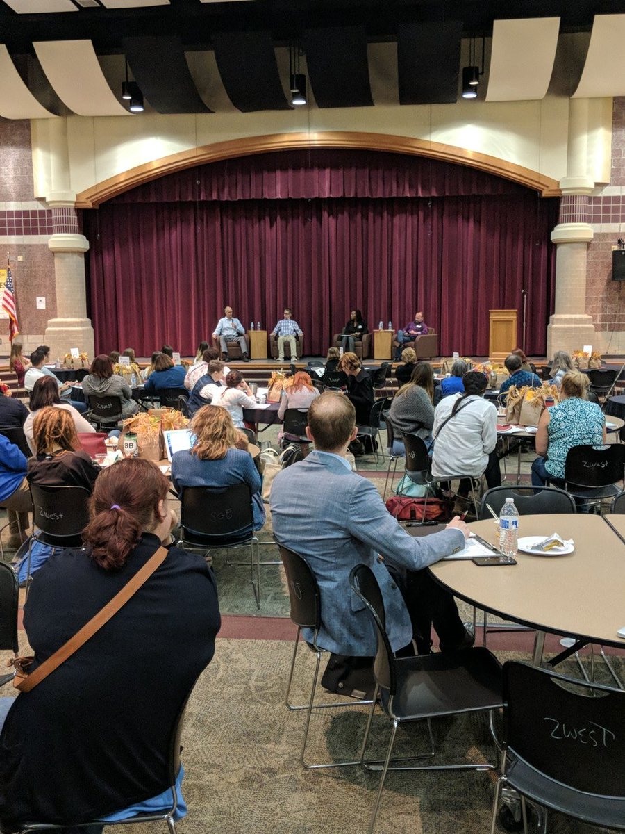 Indianawriting's tweet photo. Our keynote panel has started. We are excited for a day filled of learning how to write for change. https://t.co/0e9kvb5Hf1