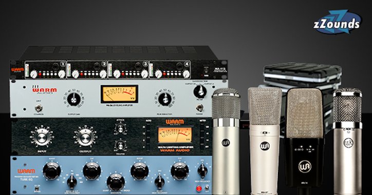 zZounds's tweet photo. Win a $7,000+ Recording Rig from @WarmAudio!
There's less than a week left to win 4 large diaphragm condenser mics plus a #preamp, #EQ, #compressors, & more! Don't miss your chance to win this dream #StudioRig from #zZounds and #WarmAudio! https://t.co/byRNuf3sr3 https://t.co/0Uspsc3WxU