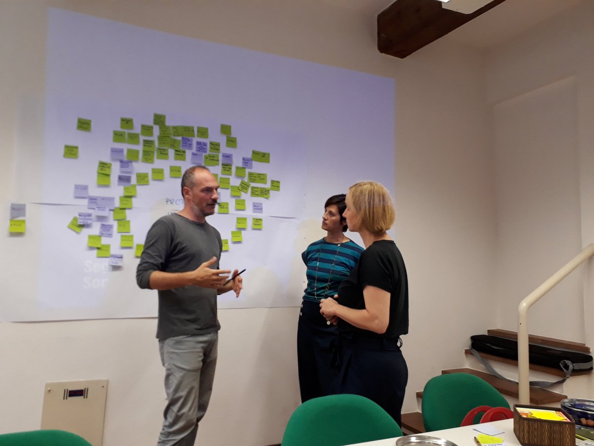 LucaArch's tweet photo. Kick-off meeting for Landscape Metropolis project. Cultural Landscape Province of #Ferrara as a stage for sustainable mobility network @Culturacitta @siproferrara @Ami_Ferrara @ClimateKIC #icoor #aessModena @Sinloc_spa @DEDAGROUP_ICT https://t.co/2MUYKEil9X
