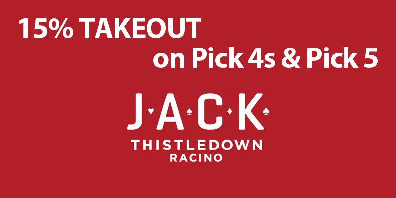 JACKTDNRacing's tweet photo. Today's card features both the Diana S. (3up Ohio fillies &amp; mares) and the Emerald Neckace S. (2yo Ohio fillies). #PlayJACK starting at 1:40p ET. 15% takeout on P4s &amp; P5. $3,535 carryover bumps the JACK 6. https://t.co/ecLOurnKcK