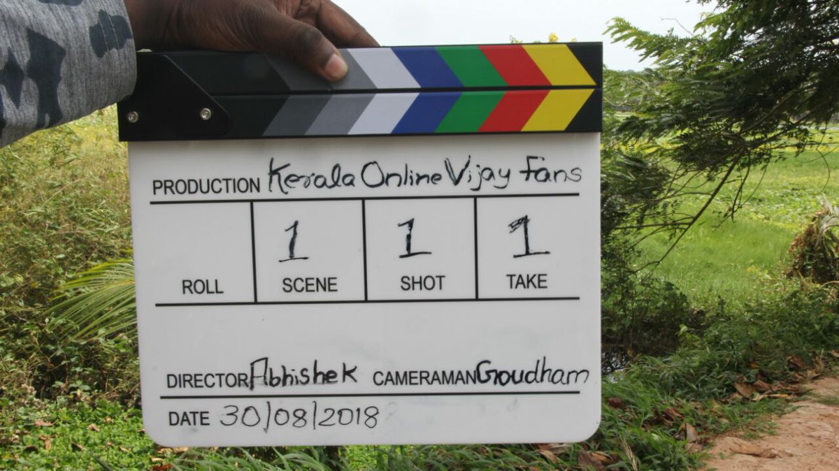 TeamVFK's tweet photo. Two Talented Actors #VigneshKumar & #Akash r Part Of Today's Shoot of KOVF Short Film On Behalf Of 26 Years Of VIJAYSM..!! 😊
Our Shortfilm Title & First Look Will Be Revealed Soon..!! 😊
#KeralaOnlineVijayFans
Stay Tuned🖐️ @TeamVFK https://t.co/V2gf94b0HC