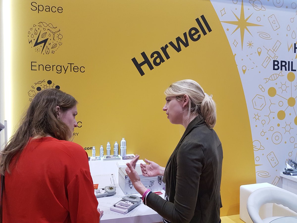 EdwardSearight's tweet photo. Having a great time at #nslive and manning the @HarwellCampus stand. Come to stand 1340 for rocket making, strength test and meteorites! #science https://t.co/NaS8IOHh3h