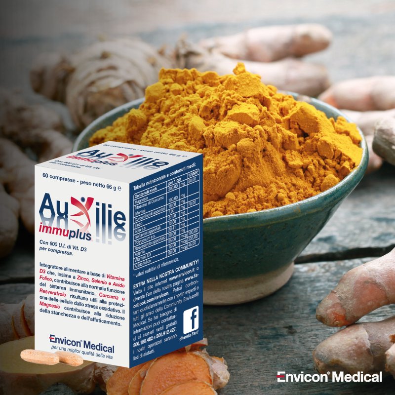 EnviconMedical's tweet photo. Nei nostri #integratori è presente la Curcumina, un principio attivo dall’effetto analgesico, antinfiammatorio, antiossidante e battericida. Ha una azione di controllo della reazione allergica. A Settembre è attiva la promozione 3X2 sugli Integratori Auxilie Immuplus Junior https://t.co/p3ovxK6TgW