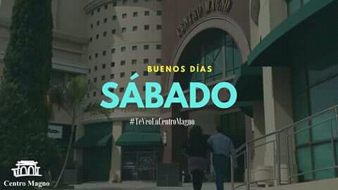 centromagno's tweet photo. ¡A disfrutar!

#FelizSábado 
#TeVeoEnCentroMagno https://t.co/2Uuy5ujDLx