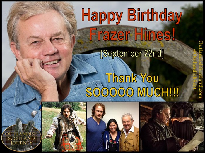 Happy Birthday to Frazer Hines!   