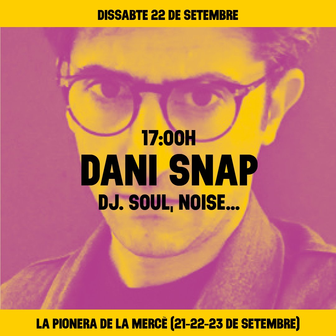 D'aquí a una hora el soul, noise i altres ritmes amb dj @dani_canto. Foodtrucks, les amigues de <a href="/demanoenmanobcn/">demanoenmanobcn</a>, disseny, artesania, joguines sostenibles i cervesa artesana de <a href="/LaFiradelPoble9/">La Fira del Poblenou</a> +info: goo.gl/TCJAgi <a href="/CulturaVivaBcn/">Cultura Viva</a> #LaMercè18