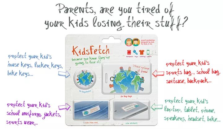 KidsFetch's tweet photo. Are you tired of your kids losing everything? Introducting KidsFetch, the first anonymous way for Parents to retrieve their kids lost items safely and secretly! @KidsFetch @parentsmagazine @cfapompanobeach @dmdee23 https://t.co/oDbizkEyL8