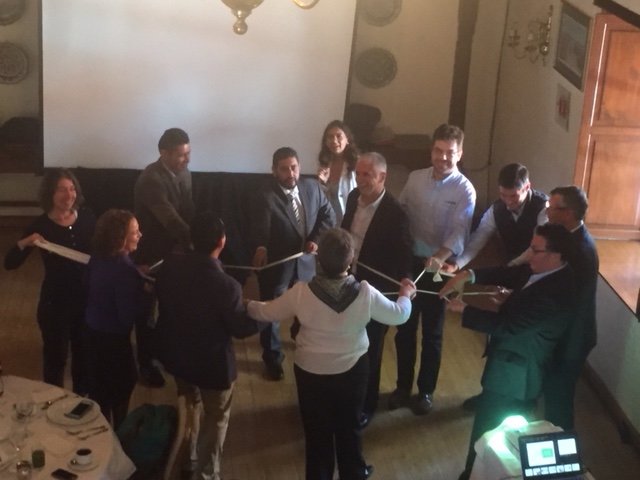 Desayuno informativo <a href="/Amexgen_info/">AMEXGEN</a>, en dinámica de grupo: "la importancia de sentirnos en colaboración e ir hacia los mismos objetivos"