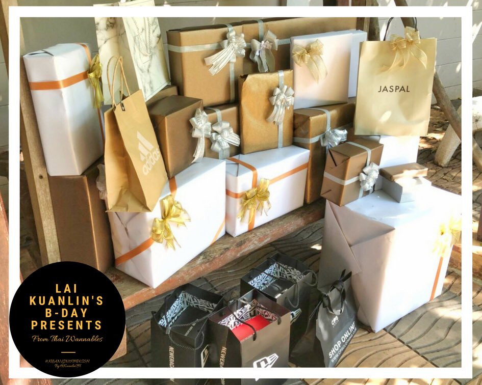 KuanlinTH's tweet photo. [🎁] LAI KUANLIN’S 18TH B-DAY PROJECT 
‘MAKE A WISH’🌠 BY THAI WANNABLES PART 2
0923 BIRTHDAY PRESENTS💛

ของขวัญสำหรับวันเกิดปีที่ 18 ของไลควานลินจากแฟนๆชาวไทยในปีนี้ค่ะ ขอบคุณทุกคนมากๆเลยนะคะ✨🎂

#KUANLIN18THWISH #LaiKuanlin
#라이관린 #赖冠霖 https://t.co/kStwKRG2Nu