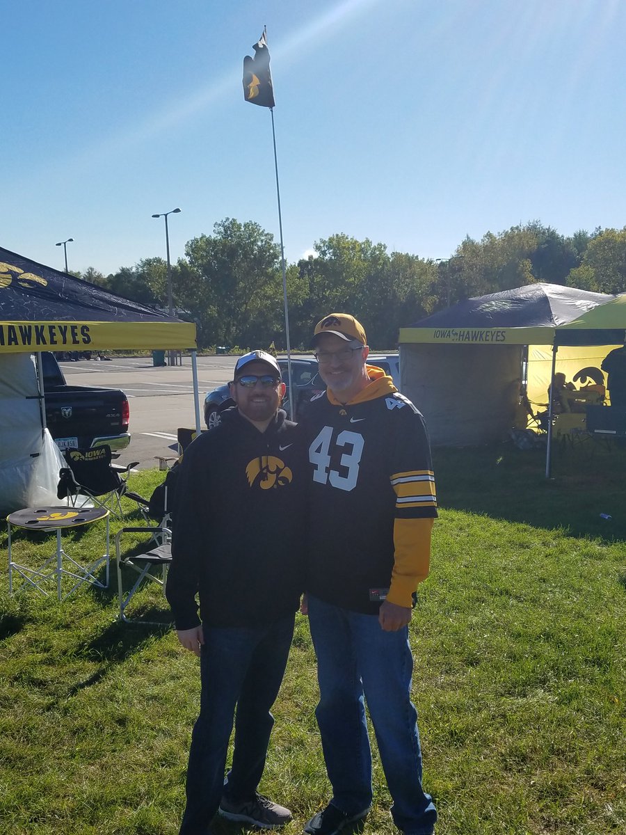I go to the Iowa Wisconsin football game and look who I run into <a href="/SmithFRHS/">Mr. Smith</a> <a href="/FossilRidgeKISD/">Fossil Ridge High School</a>