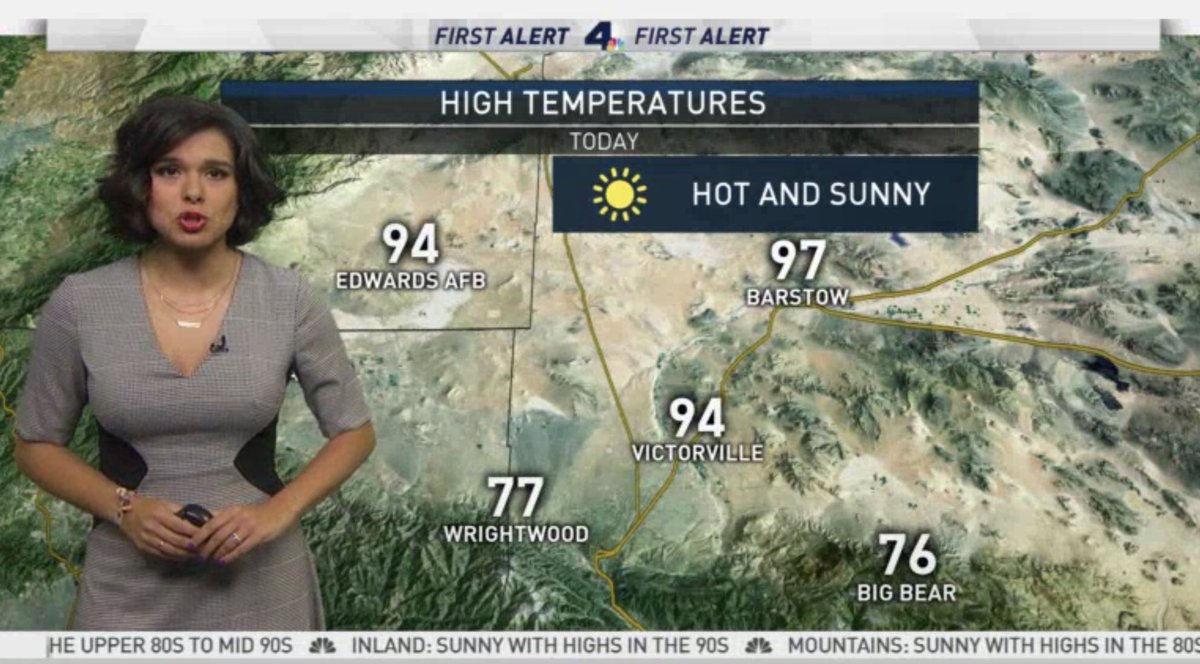 MekahloNBCLA's tweet image. Another hot one! @belennbcla says enjoy the last few hours of Summer; Watch for her #firstalertforecast on #TODAYinLA #SaturdayMorning on Channel 4 @nbcla