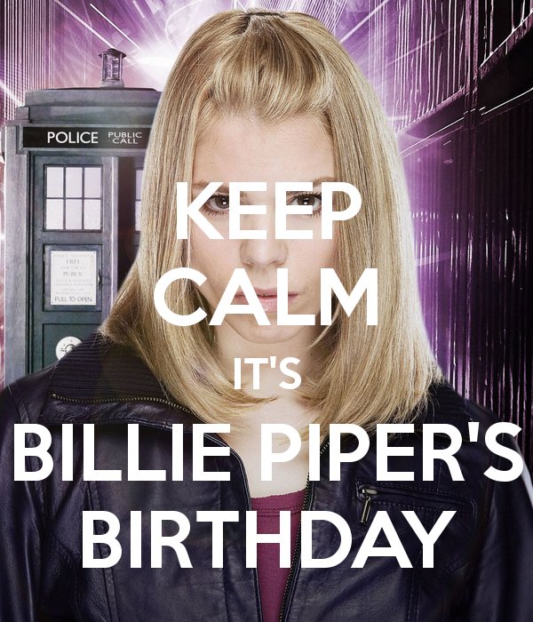 Happy Birthday Billie Piper!     