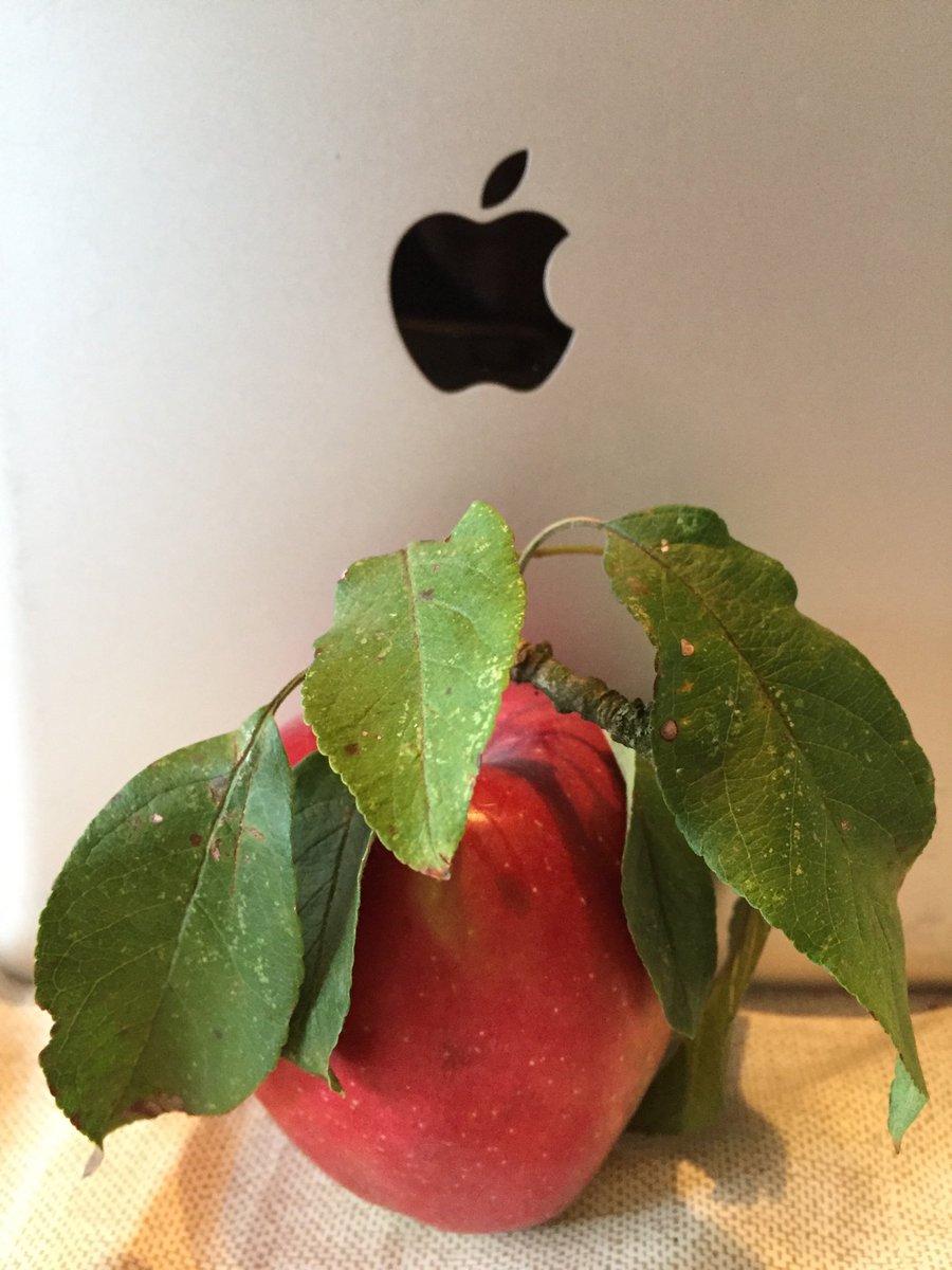 Bernhard_G_S's tweet photo. Virtual or real stuff - I like #Apple 😀 https://t.co/LFEiha2vB1