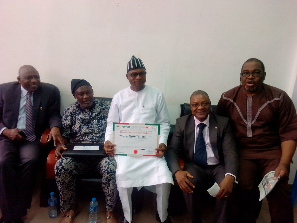 JohnTondu's tweet photo. Committee Clears Tondu Ahead of Benue Guber Primaries https://t.co/I7B6Q4sCu5 https://t.co/C1Npjh5iGu
