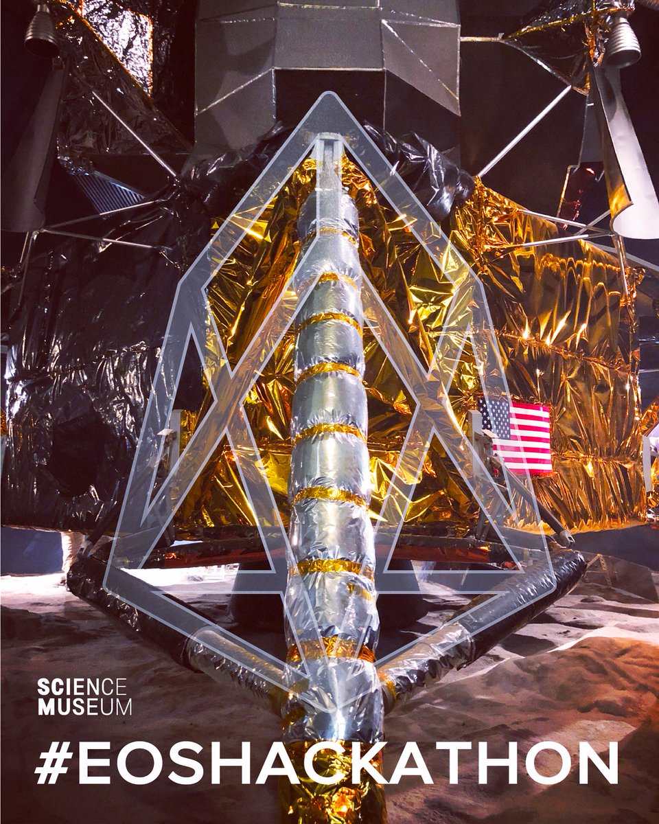 <a href="/EOS_IO/">Block.one</a> moon landing at #ScienceMuseum
#London #EOSHackathon 🚀🌑