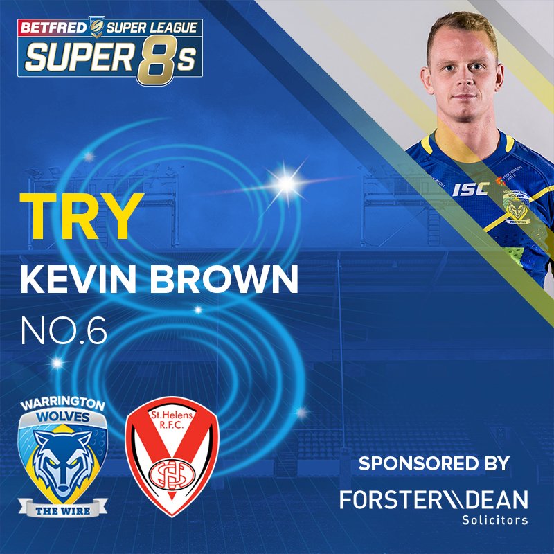 23'
Wire 4-2 Saints

TRY!! Kev Brown tricks the Saints defence with a dummy and goes over for the opening try of the afternoon!