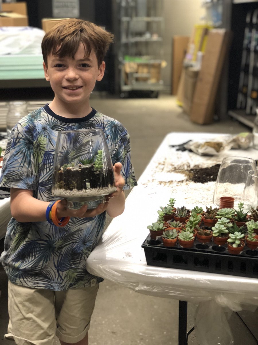 esthephanie__'s tweet photo. Learning how create and care for his very own terrarium ! #lovewhereyouwork #lowesupperwestside https://t.co/UtB34bBxsc