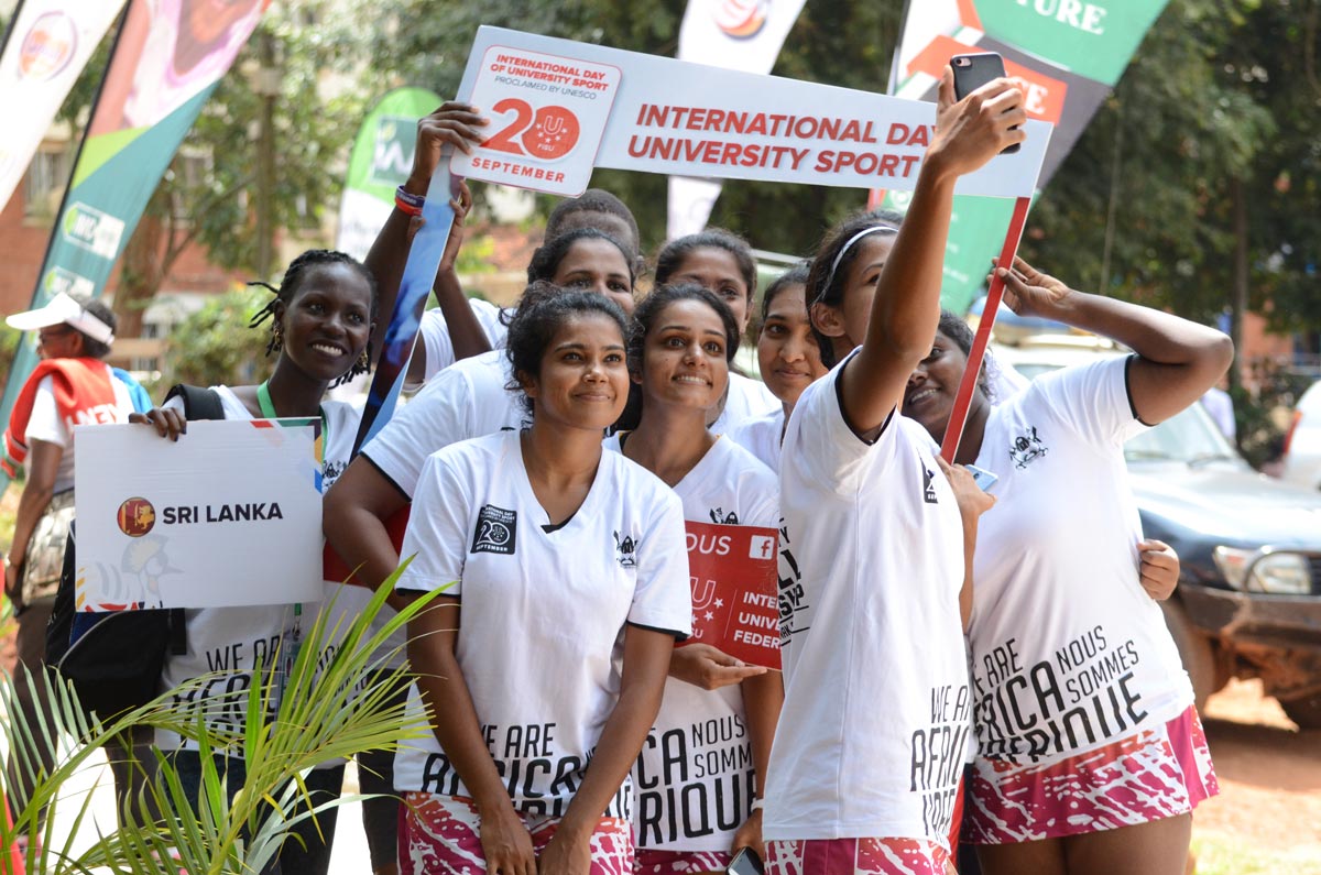 FISU's tweet photo. With both the #UniWorlds #Netball and #LetsIDUS going on at the same time, Africa had two reasons to celebrate #UniSports. 🎉

 📝: https://t.co/GZ43ioHA9P https://t.co/g0KLEhXsGM