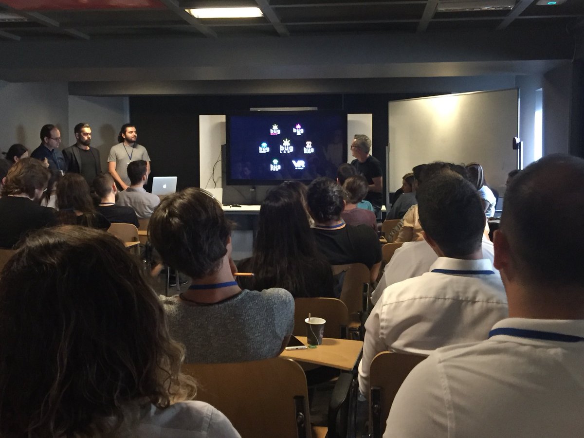 bugGameLab's tweet photo. .@GamFedTurkey Gamification Hackathonu Cuma günü #bugkitchen ‘da tam gaz başladı 🤜 Eğitimler ve enerjiler süper! Pazar günü sunulacak projeleri dört gözle bekliyoruz 🤓 https://t.co/5ciuAaOlJg