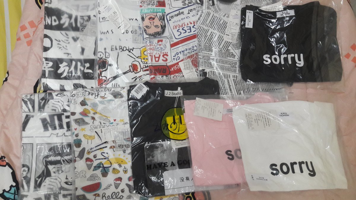 ShoppyShoppy3's tweet photo. ขายจ้า เสื้อตัวละ 150 ส่งฟรีลงทะเบียนสนใจตัวไหนทักเดมมาเลยนะคะ  
#เสื้อผ้าเกาหลี #เสื้อแนวสตรีท #เสื้อผ้ามือ1 #เสื้อผ้ามือ2 #ส่งต่อเสื้อผ้ามือสอง #เสื้อผ้ามือสอง #เสื้อผ้าเกาหลี https://t.co/zyoMJkW0JE