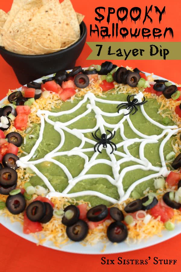 SixSistersStuff's tweet photo. Spooky Halloween 7 Layer Dip for your upcoming parties! https://t.co/SgsjbIcWRw  #sixsistersstuff #halloween #7layer #dip #appetizer https://t.co/61zP7AQ2vl