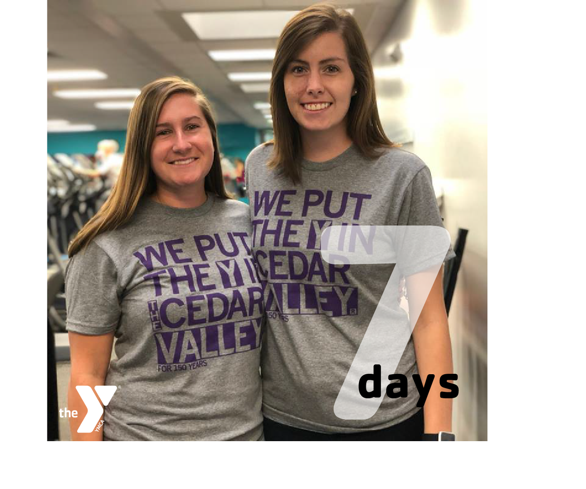 Come snag one of these YMCA Raygun t-shirts at our event in just 7 days!