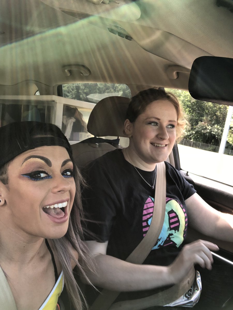 SoloDarling's tweet photo. You ready for @CHIKARApro today?! @K9_Magnum & GK are!!! #CatchTheseLegs #ItCameFromBeneathTheSink #SharpStinger #WrestleDog 🐕🚀🤷🏼♀️🦑🐝🖤🚀 https://t.co/2Bm3VgtFLe
