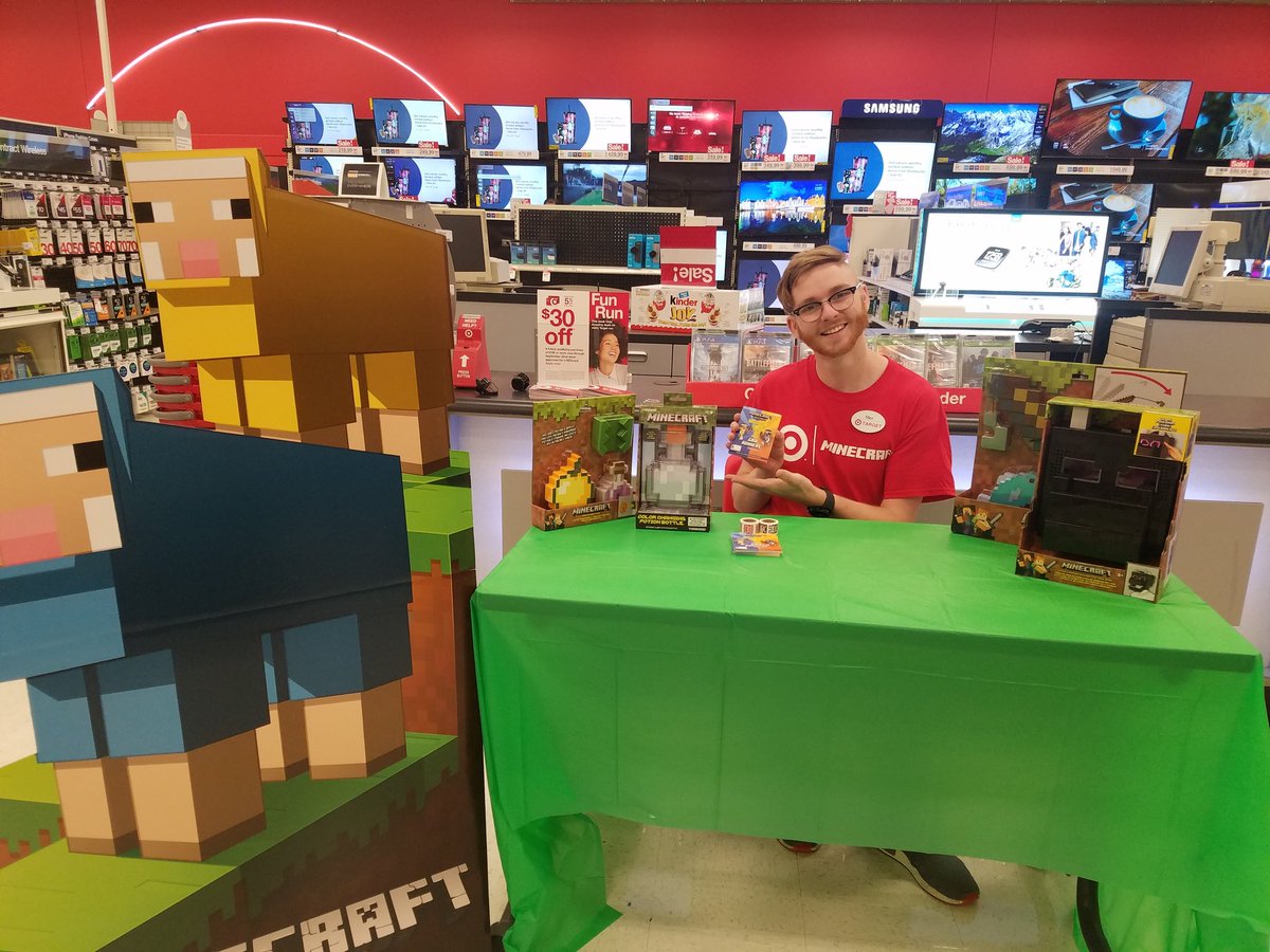 Who is ready for the hunt? Join us today 11am-2pm for our Minecraft Event. #MinecraftTarget #TargetFun @ShawnEnochs2538 <a href="/JHowellwv0506/">Jennifer Howell</a> <a href="/Shaun_GoPack/">Shaun Simpson</a>