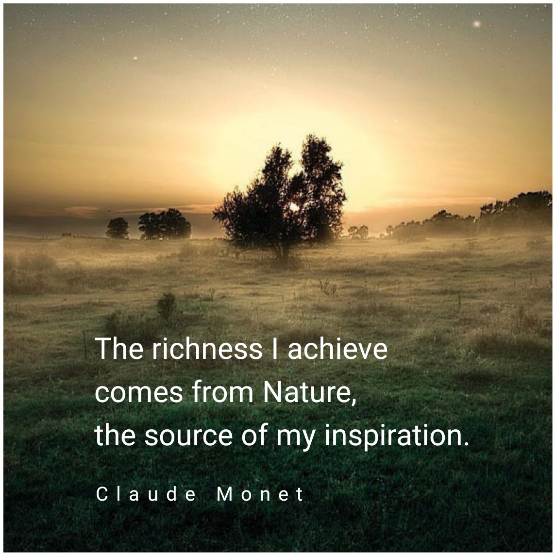 #art #quote #quotes #wisdom #words #inspire #inspiration #motivation #life #live #grateful #advice #katabijak #ClaudeMonet