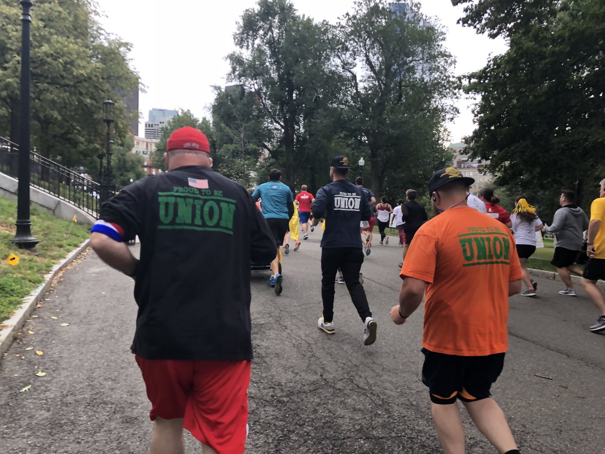 MetroBTC's tweet photo. Proud to be #Union and proud to fight to #EndChildCancer with @StJudeResearch.
Good luck to all of the @StJude Run/Walk participants today in #BostonCommon! https://t.co/gdfgMXMY66