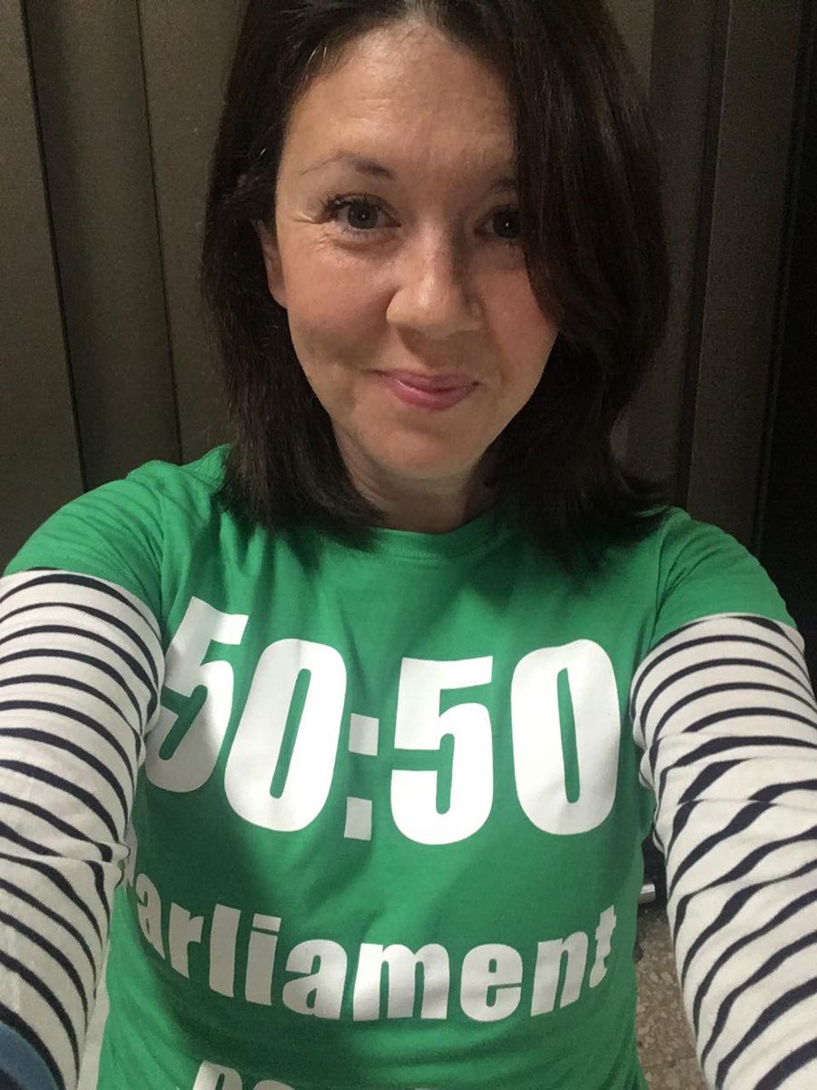 5050Parliament's tweet photo. Spot the #5050Parliament tees at #LabWomen18 conference today Thanks for FAB support! JOIN at https://t.co/XUNwjOFqu1 for #EqualSeats &amp; #EqualSay Inspiring women along the path to Parliament with #AskHerToStand @UKLabour @LabourWomensNet  #labwomen2018 #Lab18 #LabourConference https://t.co/OGdg8PnMPG