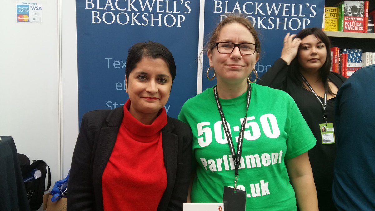 5050Parliament's tweet photo. Spot the #5050Parliament tees at #LabWomen18 conference today Thanks for FAB support! JOIN at https://t.co/XUNwjOFqu1 for #EqualSeats &amp; #EqualSay Inspiring women along the path to Parliament with #AskHerToStand @UKLabour @LabourWomensNet  #labwomen2018 #Lab18 #LabourConference https://t.co/OGdg8PnMPG