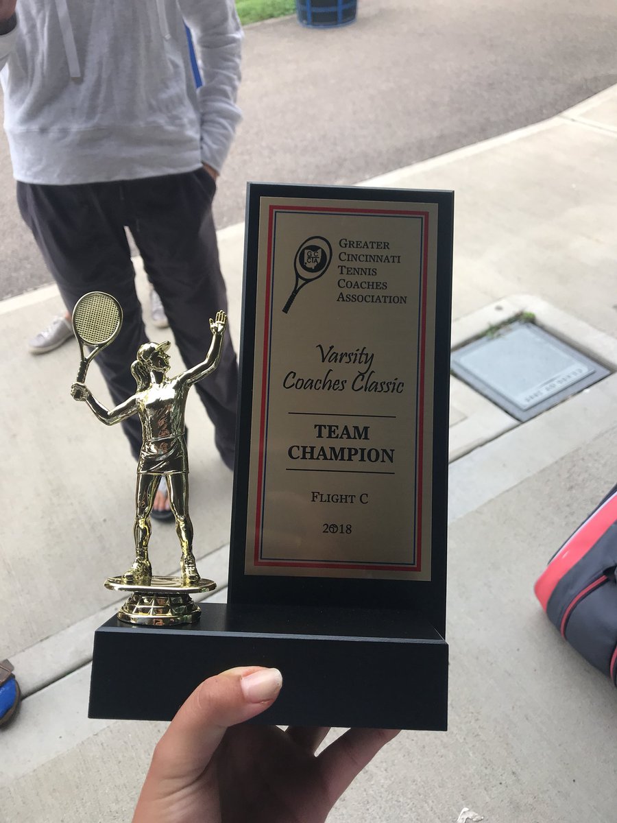 CCDWtennis's tweet photo. COACHES CLASSIC TOURNAMENT TEAM CHAMPION! @CCDSHirsch https://t.co/THdHuKHKO5