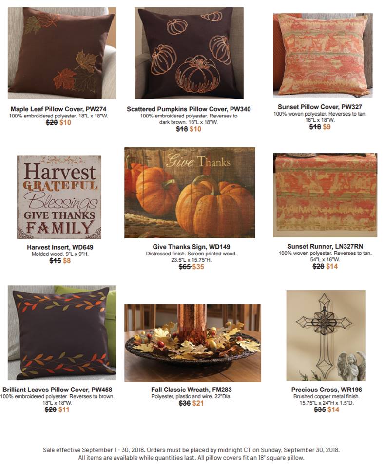 decorwithmatt's tweet photo. OMG! 21 new items (in addition to the existing items) have been added to the September Sale!!! LOOK at these savings!
#signaturehomestyles #decor #homedecor #harvestdecor #falldecor #septembersale #decorating #onsalenow #hugesavings #thanksgiving #autumdecor https://t.co/RSfRhFfJ54