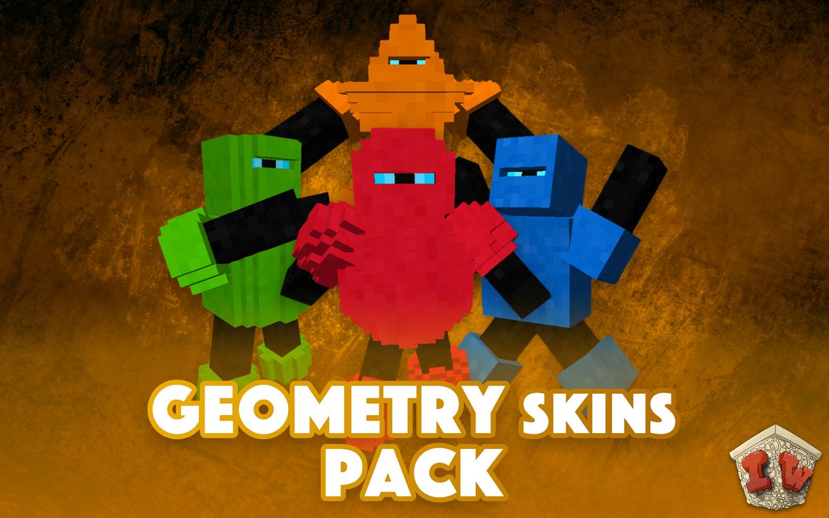 InstantsWorld's tweet photo. For you, we posted the first obtainable skin.
Now, here is the GEOMETRY skins pack ! ⏹️⏺️🔼

This pack will be also obtainable on the server's opening. https://t.co/rBBrkW6BI5