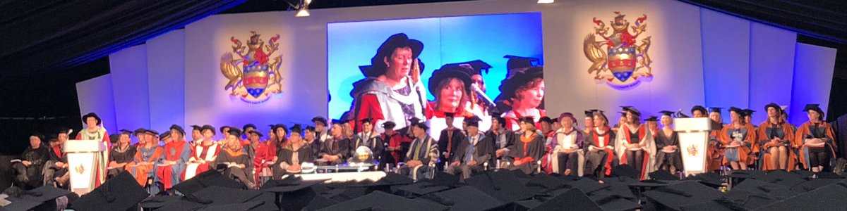 DepHeadClinEd's tweet photo. Eeeek @BridieKent opening the @PlymUni #HealthProfessions #PlymGrad. So proud to soon be a @PlymUniAlum again following completing my @MClinResearch degree #MovingForwardWithConfidence https://t.co/RqXugmD04N