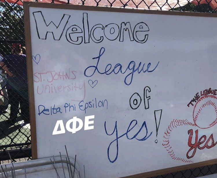 SJUMission's tweet photo. LEAGUE OF YES #USD2018 https://t.co/w71GGT2x94