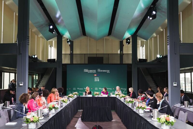 margotwallstrom's tweet image. Gender equality is a peace and security issue. Change takes time. But change is necessary and possible. #WFMM2018