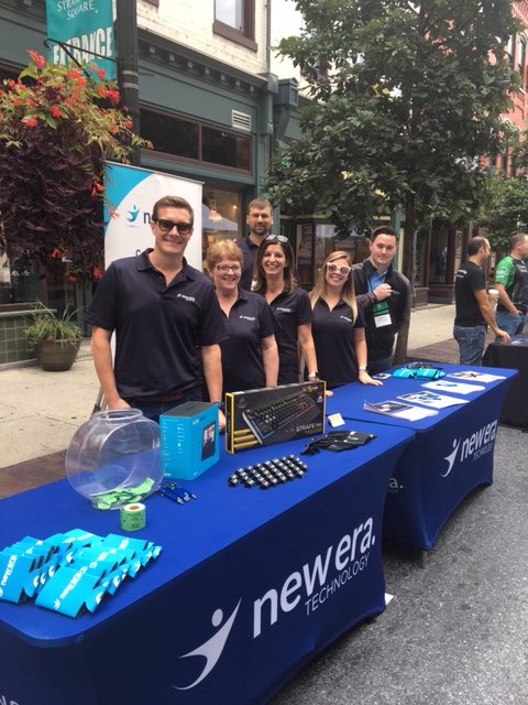 NewEraTech_US's tweet photo. The New Era PA team is ready for you on day 2 of #HUEFest. #booth12 #eSports #av https://t.co/ULWLQIW8WT