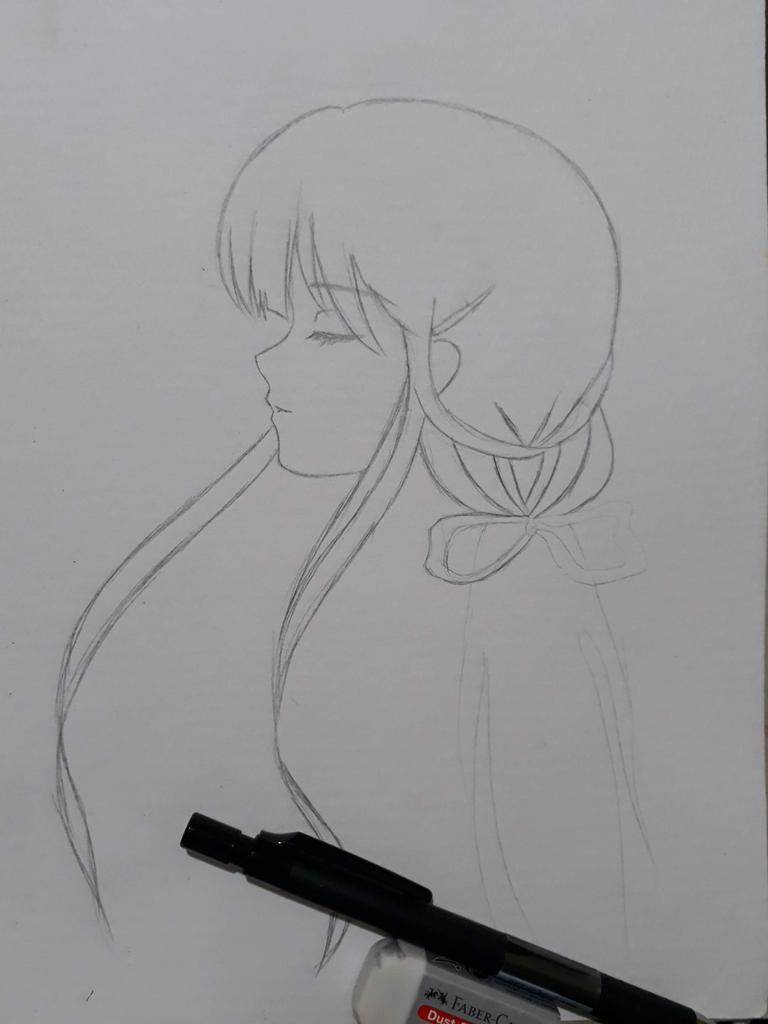 I_amYuno's tweet photo. #animeart #wipart #animegirl #sketch https://t.co/uo9PfcWccx