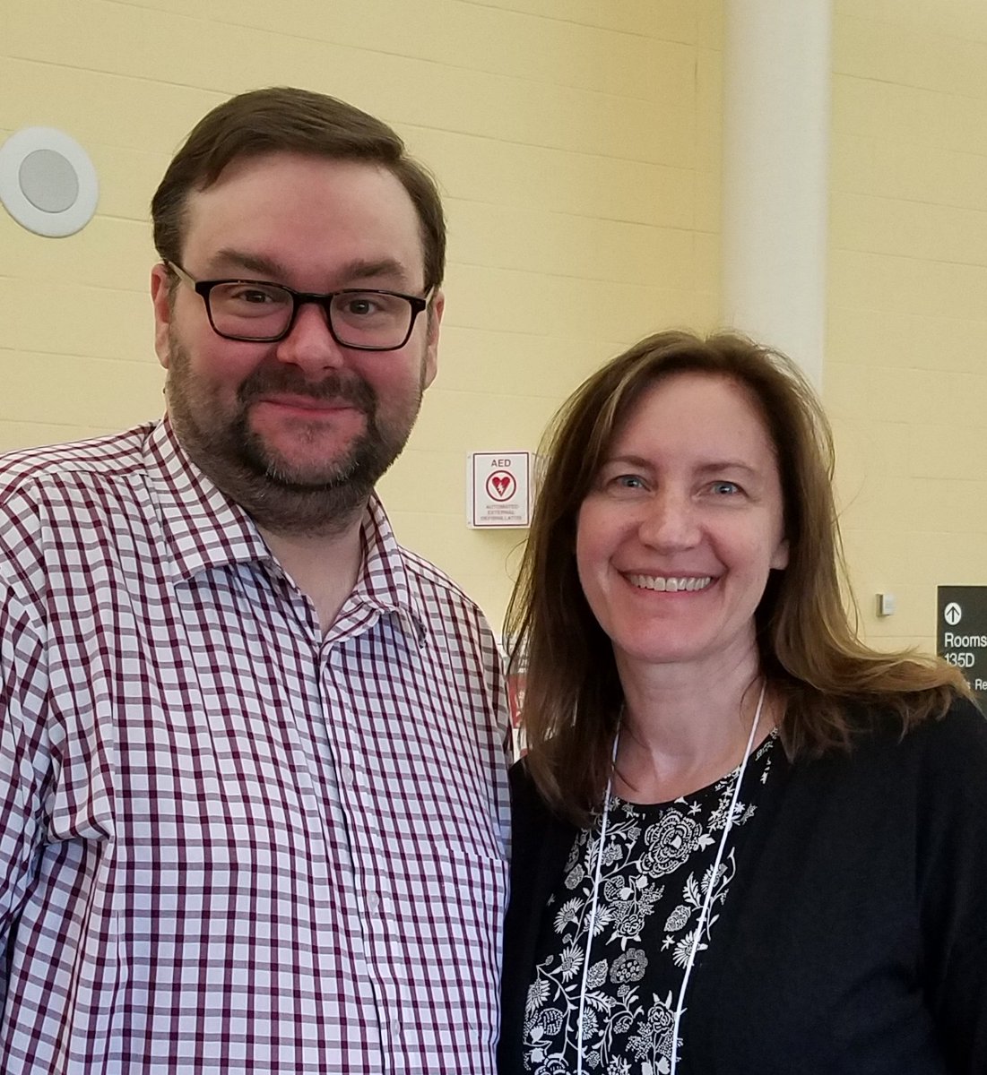 pavlicin's tweet photo. Hey @leewind look who's here at #mnscbwi! Good luck w your book launch! https://t.co/kfptd4UDbx