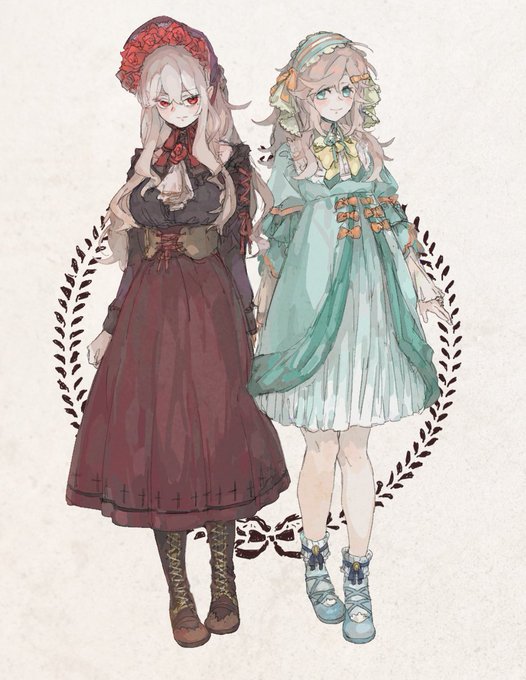 「lolita fashion」 illustration images(Oldest｜RT&Fav:50)