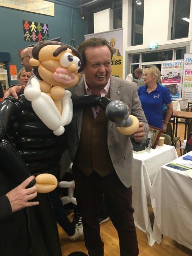 deesignballoons's tweet photo. @noel_crowe @DLynchSport @Westclarepage @MartyM_RTE @johnjohnb @DoyleJohnn @EamonnCorcoran1 @LiamLsheedy @ciaraearlie @anchorcrafts1 Thanks for a great night it was a fantastic opportunity for me to show my creative  abilities and have some fun :) https://t.co/iIQdyy3OuS