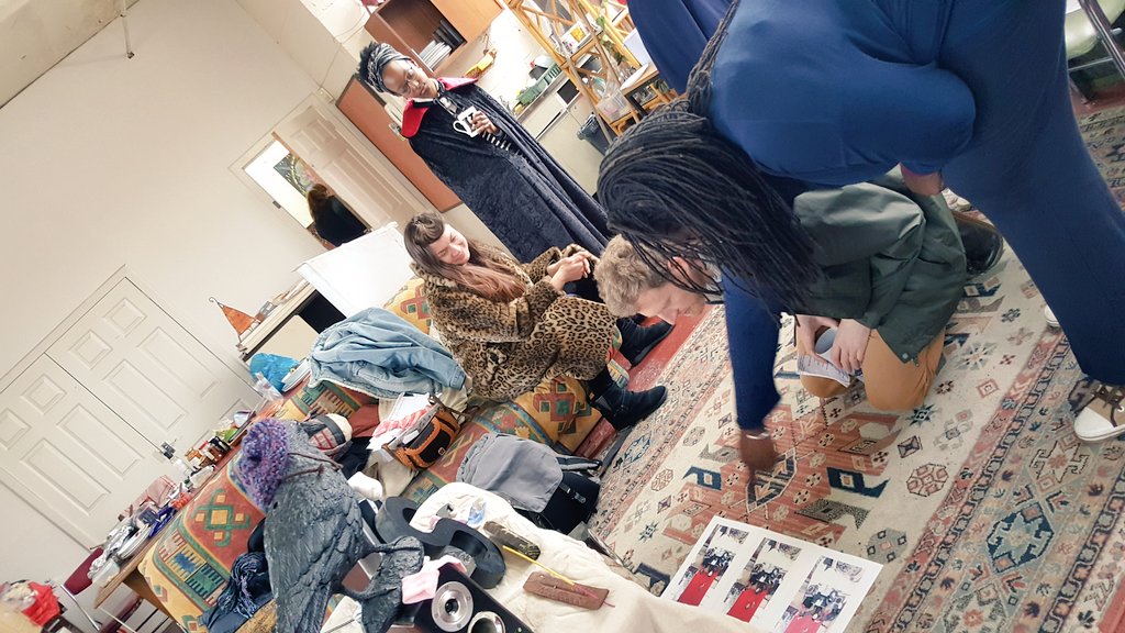 First installation from 'Walking Over Coals' playday..practise dev. before bus. Dev.. wonderful...permission/play/sketching...