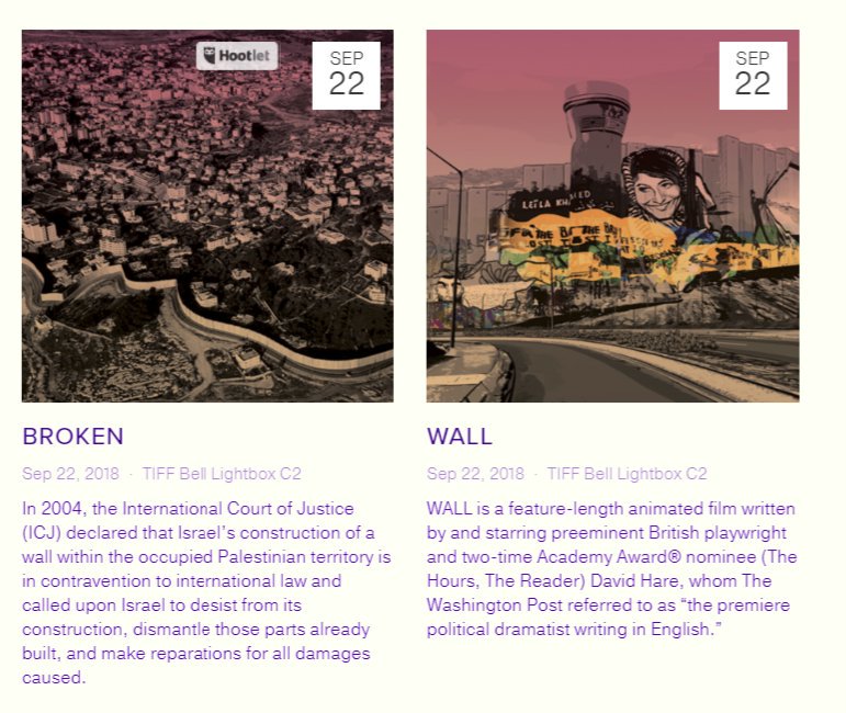MEDIAinTORONTO's tweet photo. Hashtag of the day #TPFF2018 @TPFF the 11th #toronto #palestine Film Festival tickets: https://t.co/vGiY9TSSDs  #Documentary #فلسطين  https://t.co/vBvpuEcRyW https://t.co/ZP9Xl4FLN8